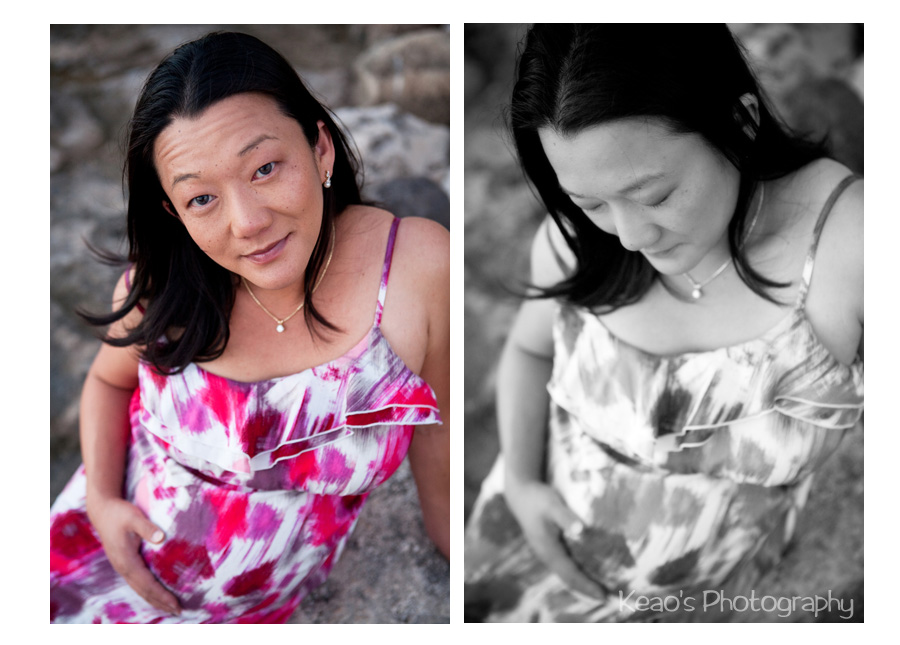 Hawaiian maternity Photos Oahu photographer Keao's Photography