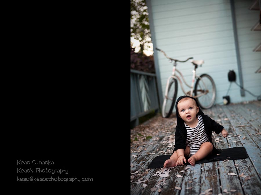 Baby boy on porch photos in kailua Hawaii