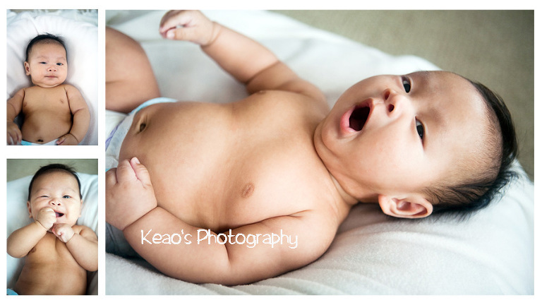 kaneohe photographer baby yawning