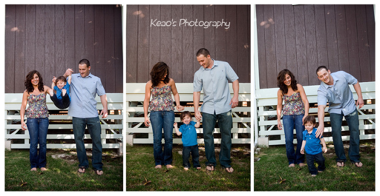 backyard family photos Kailua Oahu Hawaii