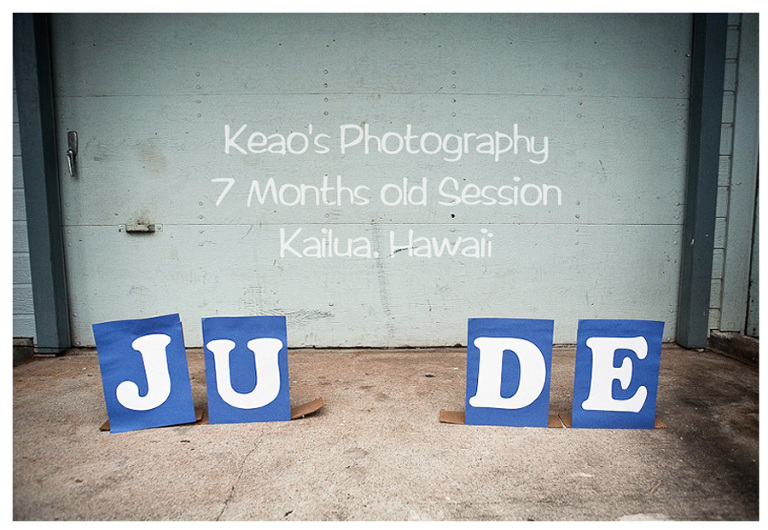 Keao's Photography 7 month old slide pictuer