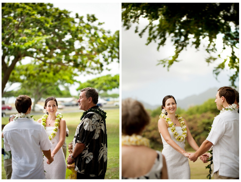 Hawaiian bride wedding photo