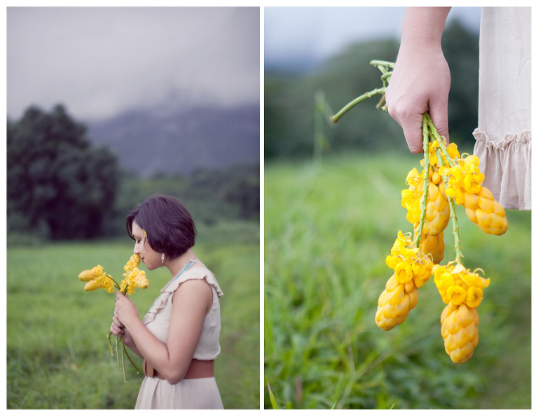vintage themed senior portraits Hawaii