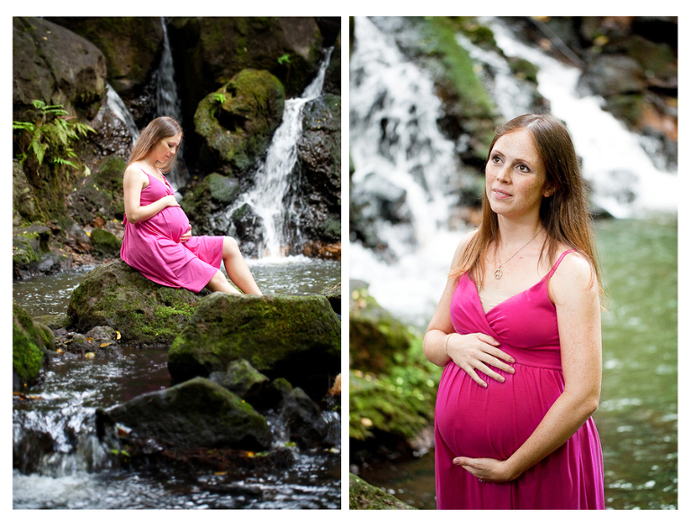 jackass ginger hawaii maternity photos