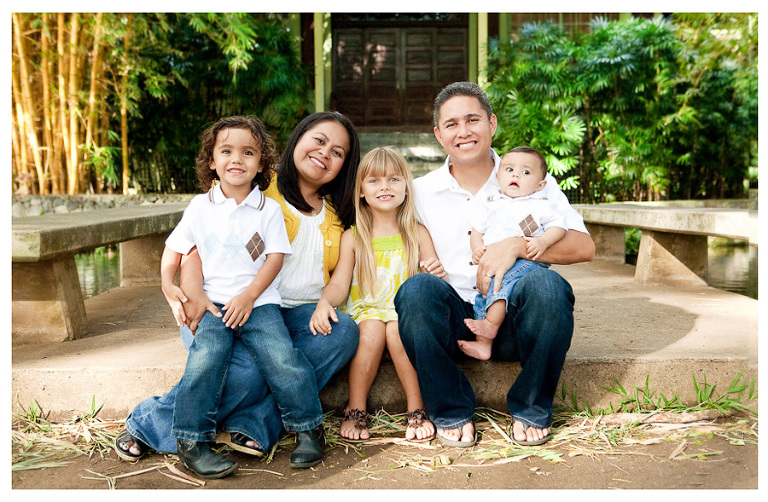 Moanalua Gardens family photos