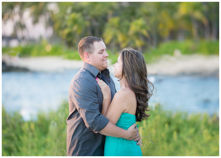 engagement photos by Ko Olina Lagoons