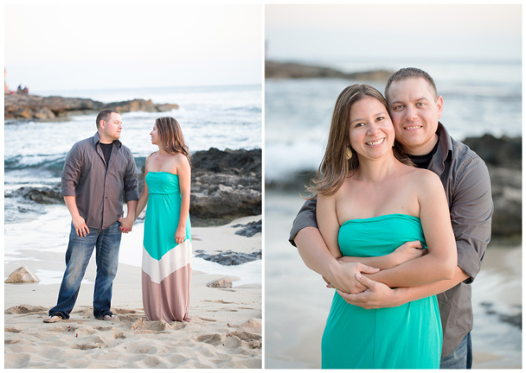 sunset engagement photos Ko Olina Oahu