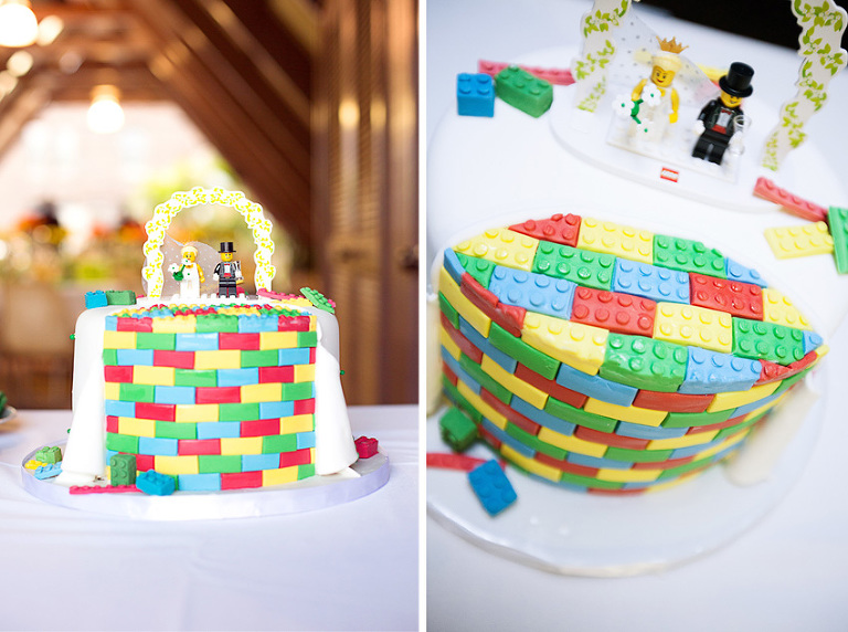 Lego groomscake from A Cake Life in Hawaii