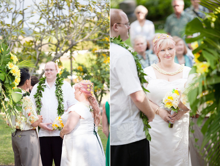 beautiful Hawaiian wedding