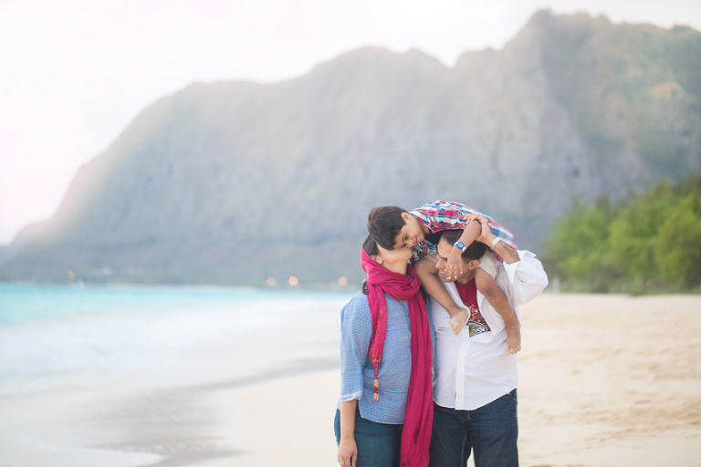North Shore Oahu Vacation Family Photos