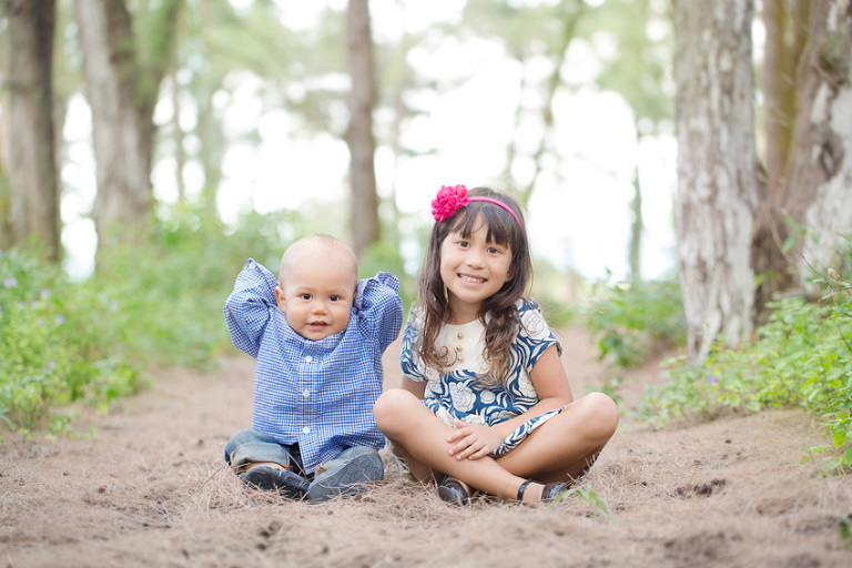 Waimanalo Bay Beach children's photographer