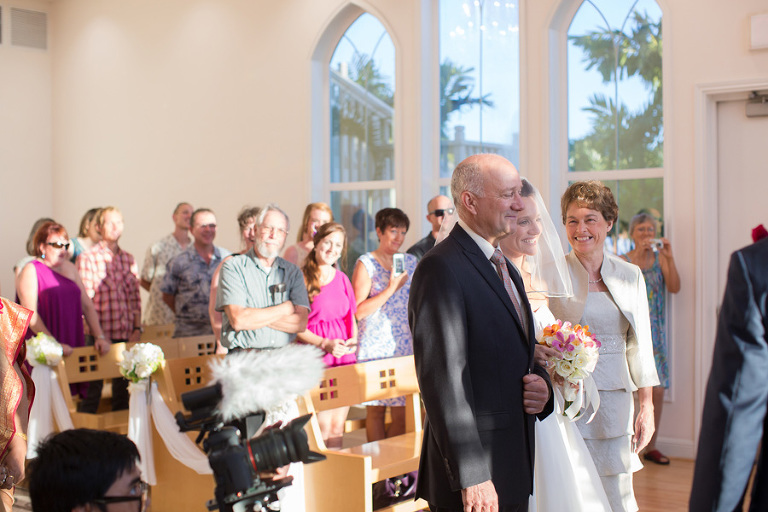 Paradise Cove Crystal Chapel ceremony