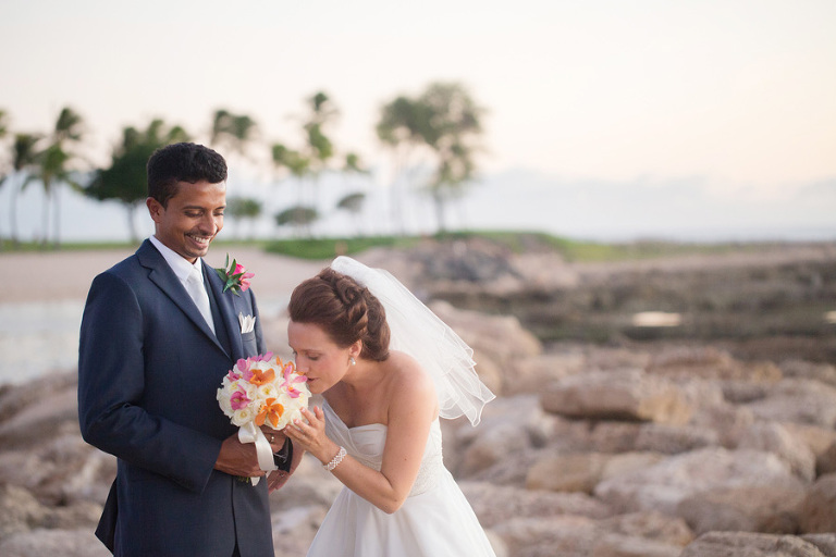 Paradise Cove Crystal Chapel Oahu Wedding Photographer 35