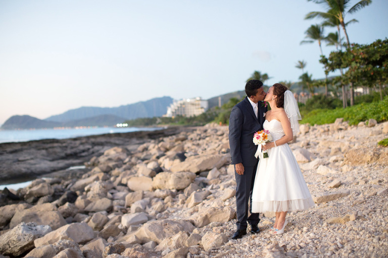 Paradise Cove Crystal Chapel Oahu Wedding Photographer 36