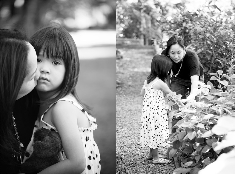 Oahu family photographer captures the love of a  mother