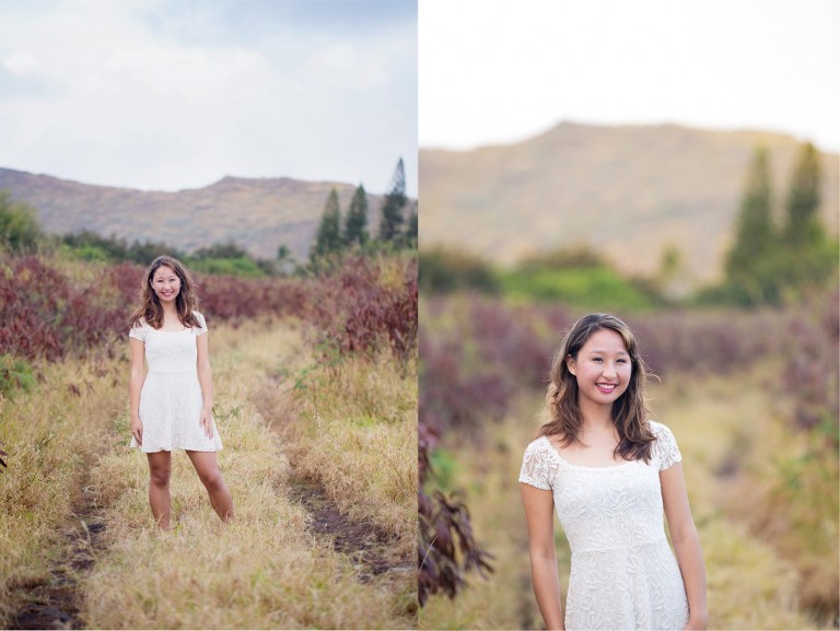 unique oahu senior photo shoot with caitlin