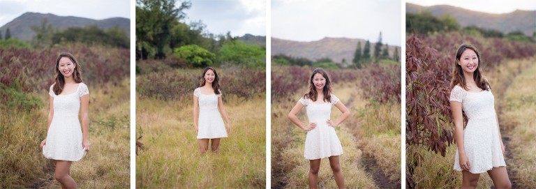 Makapuu east Oahu senior photo shoot