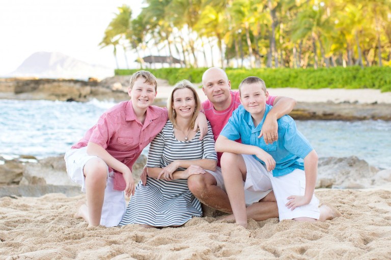 Ko Olina family photos