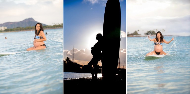 maternity surf photography