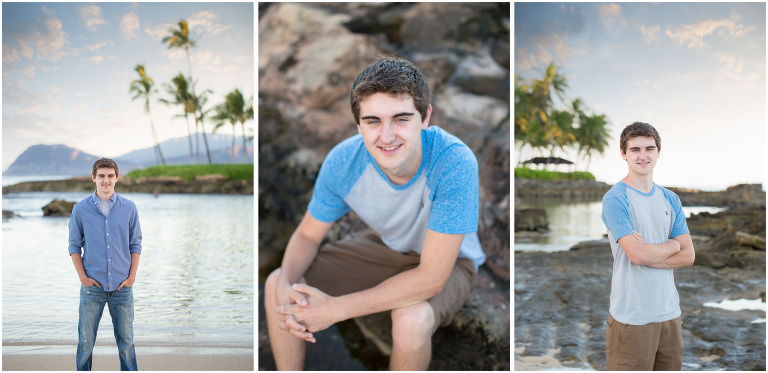 senior photos hawaii oahu 