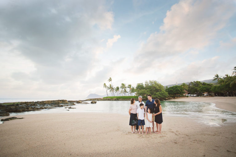 gorgeous family photos in Ko Olina Oahu