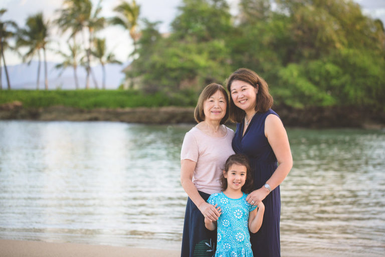 Ko Olina Oahu Photographer-Three generations of women