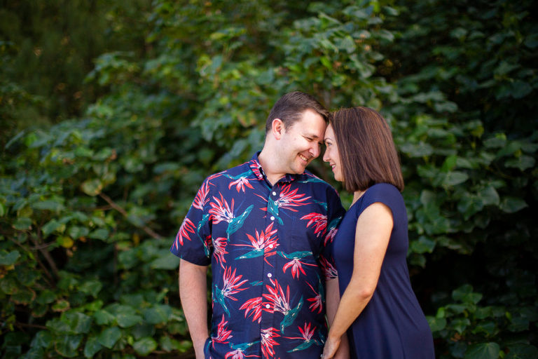 romantic couple portraits Oahu hawaii